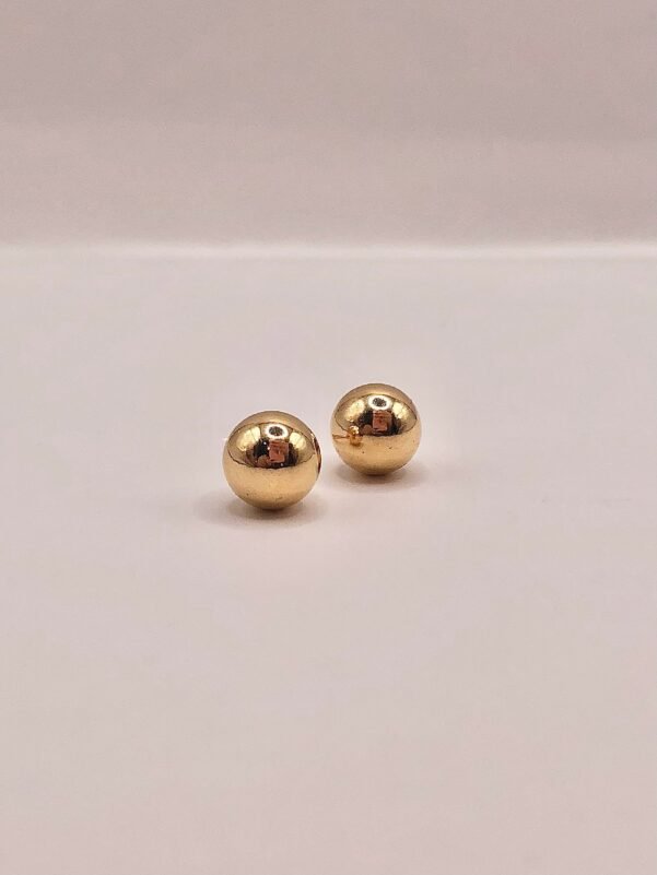 BRINCO ESFERA DOURADO