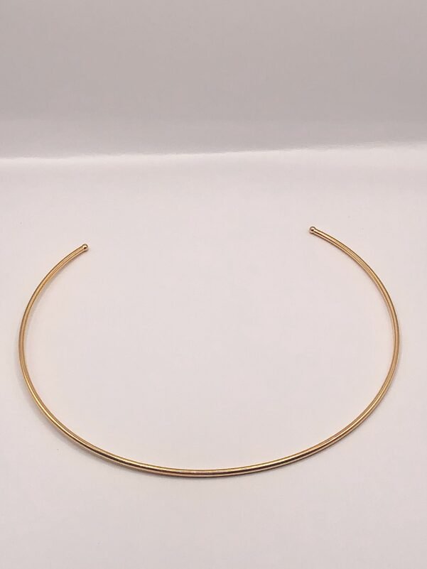 CHOKER ARO RIGIDO DOURADA